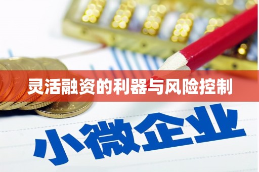 厚街灵活融资的利器与风险控制