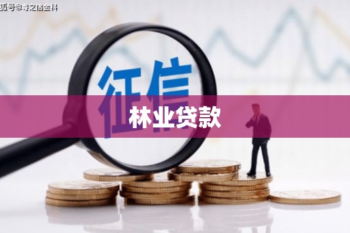 厚街林业贷款