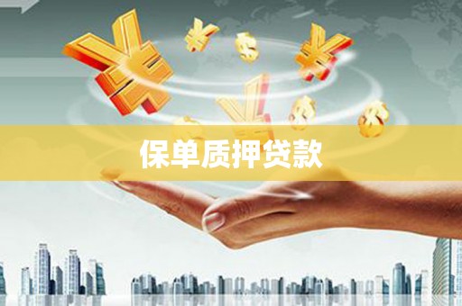 厚街保单质押贷款