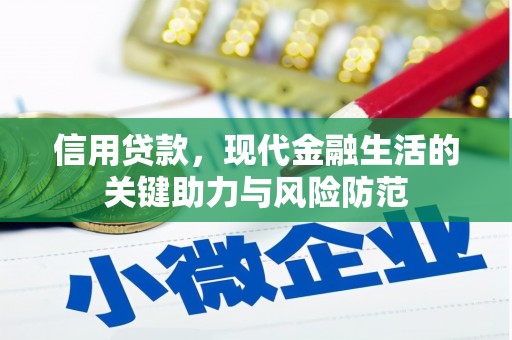 厚街信用贷款，现代金融生活的关键助力与风险防范