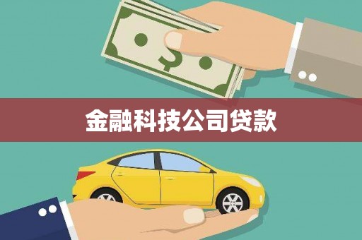 厚街金融科技公司贷款