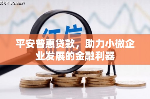 厚街平安普惠贷款，助力小微企业发展的金融利器