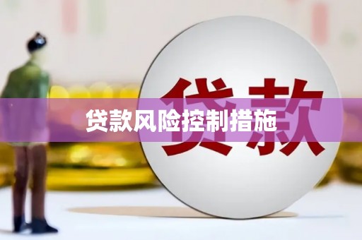 厚街贷款风险控制措施